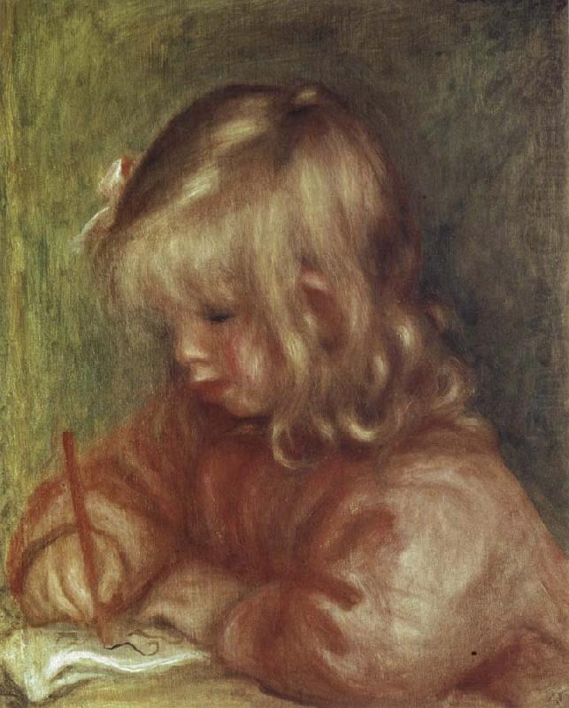 Coco Drawing, Pierre Renoir